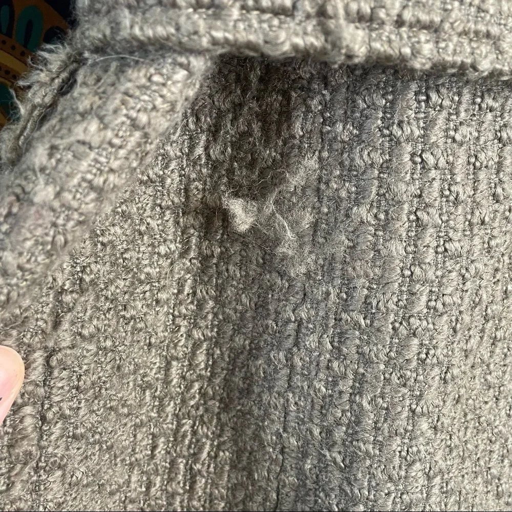 Calvin Klein Wool Blend Trench Coat - Picture 16 of 16